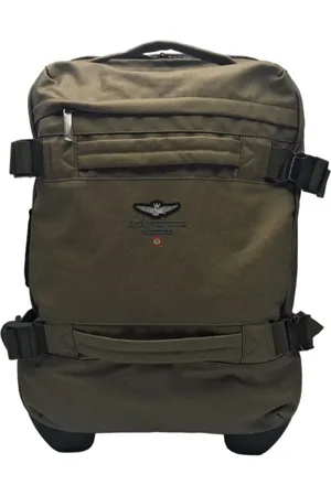 Aeronautica Militare Walizki, unisex, Zielony, ONE SIZE, Nowy City Trolley Am-546