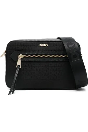 DKNY Torebki, Kobieta, Czarny, ONE SIZE, Czarna Torba na Ramię Styl Casual