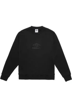 Umbro Bluzy, Mężczyzna, Czarny, S, Męski sweter z okrągłym dekoltem