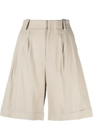LORENA ANTONIAZZI Szorty, Kobieta, Beżowy, L, Casual Bermuda Shorts