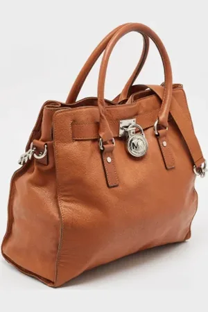 Michael Kors Pre-owned, Kobieta, brązowy, ONE SIZE, Pre-owned Leather totes