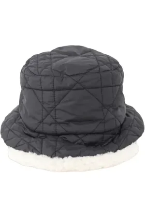 Dior Pre-owned, Kobieta, Czarny, ONE SIZE, Poliester, Pre-owned Polyester hats