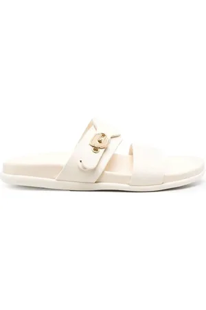 Ancient Greek Sandals Buty, Kobieta, Biały, 36 EU, Białe Skórzane Sandały Casual