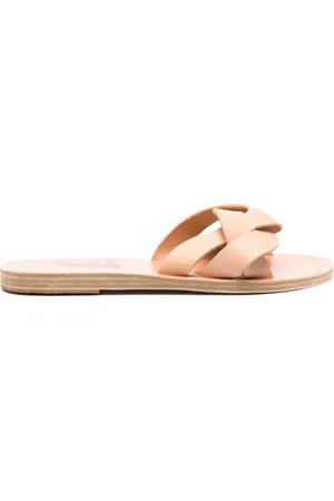 Ancient Greek Sandals Buty, Kobieta, Beżowy, 36 EU, Naturalne Beżowe Skórzane Sandały Casual