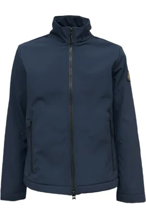 RefrigiWear Kurtki, Mężczyzna, Niebieski, M, Kurtka Zenit w kolorze niebieskim z logo na rękawie
