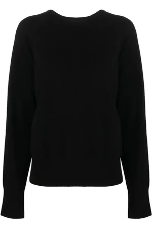 Vince Swetry, Kobieta, Czarny, S, Kaszmir, Czarny Sweter z Kaszmiru Styl Casual