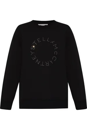 Stella McCartney Bluzy, Kobieta, Czarny, S, Bluza o luźnym kroju