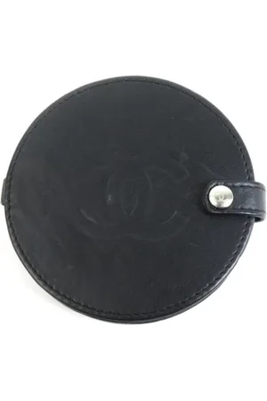 CHANEL Pre-owned, Kobieta, Czarny, ONE SIZE, Pre-owned skórzane portfele