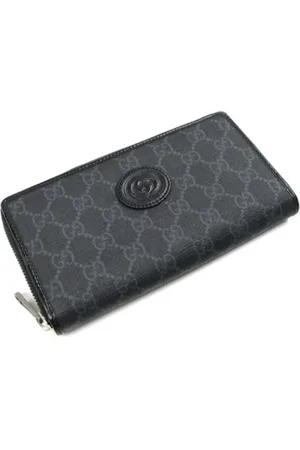 Gucci Pre-owned, Mężczyzna, Czarny, ONE SIZE, Pre-owned Fabric wallets