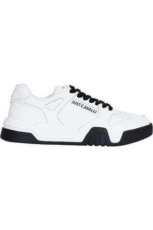 Roberto Cavalli Buty, Mężczyzna, Biały, 41 EU, Sneakers