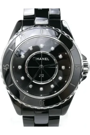 CHANEL Pre-owned, Kobieta, Czarny, ONE SIZE, Pre-owned Glass watches