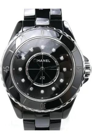 CHANEL Pre-owned, Kobieta, Czarny, ONE SIZE, Pre-owned Stainless Steel watches