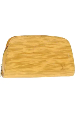LOUIS VUITTON Pre-owned, Kobieta, Żółty, ONE SIZE, Pre-owned Leather pouches