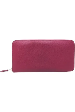 Hermès Pre-owned, Kobieta, Fioletowy, ONE SIZE, Pre-owned skórzane portfele