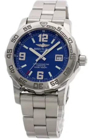 Breitling Pre-owned Pre-owned, Kobieta, Niebieski, ONE SIZE, Pre-owned Glass watches