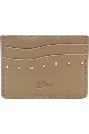 DIME Akcesoria, unisex, brązowy, ONE SIZE, Studded Skórzany Portfel