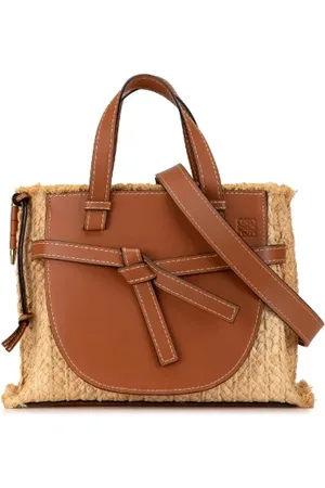 Loewe Pre-owned, Kobieta, brązowy, ONE SIZE, Pre-owned Canvas handbags