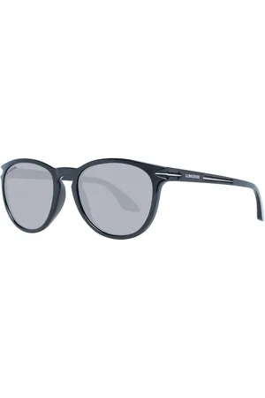 Longines Akcesoria, unisex, Czarny, ONE SIZE, Czarne Unisex Okulary Przeciwsłoneczne Okrągłe Gradient