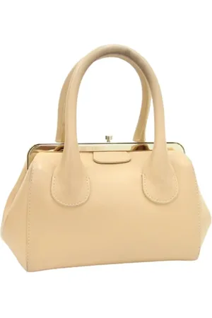 Chloé Pre-owned, Kobieta, Beżowy, ONE SIZE, Pre-owned Skórzane torebki