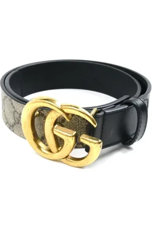 Gucci Pre-owned, Kobieta, Czarny, ONE SIZE, Pre-owned Leather belts