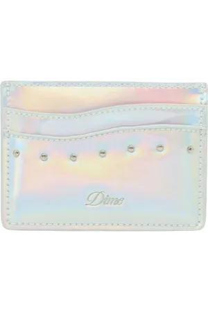 DIME Akcesoria, Kobieta, Szary, ONE SIZE, Iridescent Studded Portfel