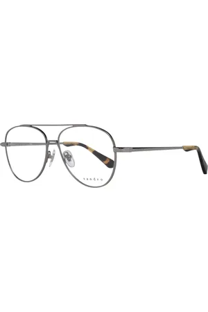 Sandro Akcesoria, Mężczyzna, Szary, ONE SIZE, Gunmetal Męskie Okulary Optyczne