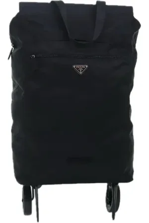 Prada Pre-owned, Kobieta, Czarny, ONE SIZE, Nylon, Pre-owned Nylon travel-bags