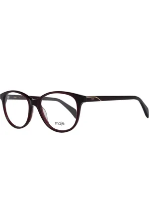 Maje Akcesoria, Kobieta, Czerwony, ONE SIZE, Bordowe Okulary Optyczne Damskie