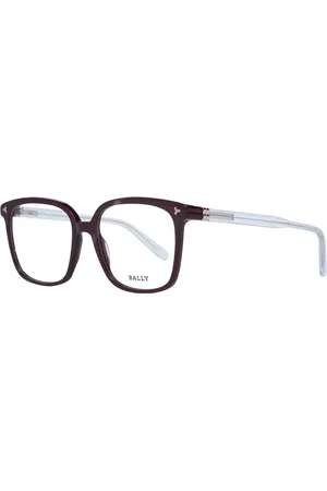 Bally Akcesoria, Kobieta, Czerwony, ONE SIZE, Burgundowe Okulary Optyczne Damskie