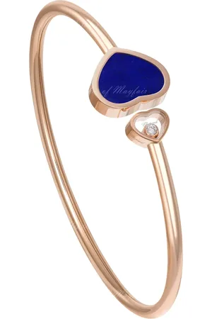 Chopard Akcesoria, Kobieta, Różowy, ONE SIZE, Bransoletka z różowego złota z lazurytem i diamentem
