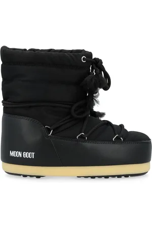 Moon Boot Buty, Kobieta, Czarny, 37 EU, Nylon, Czarne Buty EVX Light Nylonowe