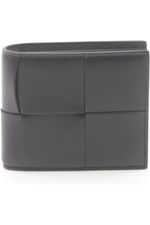 Bottega Veneta Pre-owned, Mężczyzna, Czarny, ONE SIZE, Pre-owned skórzane portfele