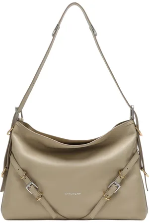 Givenchy Torebki, Kobieta, Beżowy, ONE SIZE, Skóra, Średnia Torba na Ramię Vouyou