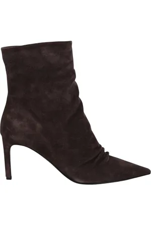 ROBERTO DEL CARLO Buty, Kobieta, Szary, 36 EU, Zamsz, Botki Sonia na Szpilce