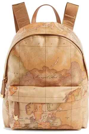 ALVIERO MARTINI 1A CLASSE Torebki, Kobieta, brązowy, ONE SIZE, Plecak Geo Soft z Przednią Kieszenią
