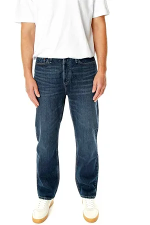 Denham Jeansy, Mężczyzna, Niebieski, W36 L32, Denim, Jeansyy Relaxed Fit z średnią talią