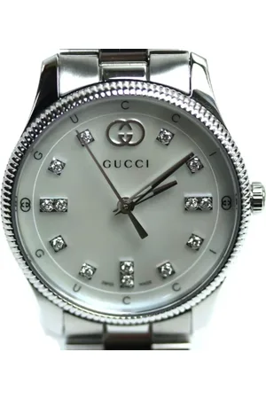 Gucci Pre-owned, Kobieta, Szary, ONE SIZE, Pre-owned Metal watches