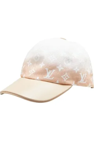 LOUIS VUITTON Pre-owned, Kobieta, Beżowy, ONE SIZE, Pre-owned Fabric hats