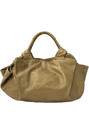 Loewe Pre-owned, Kobieta, Beżowy, ONE SIZE, Pre-owned Skórzane torebki