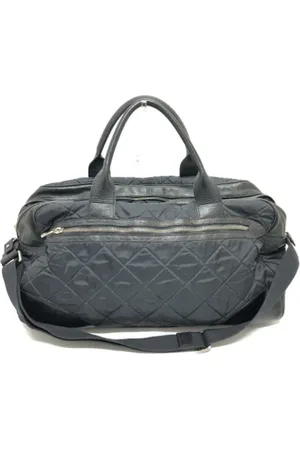 Dolce & Gabbana Pre-owned, Mężczyzna, Czarny, ONE SIZE, Nylon, Pre-owned Nylon travel-bags