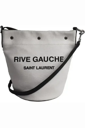 Saint Laurent Pre-owned, Kobieta, Biały, ONE SIZE, Pre-owned Canvas shoulder-bags