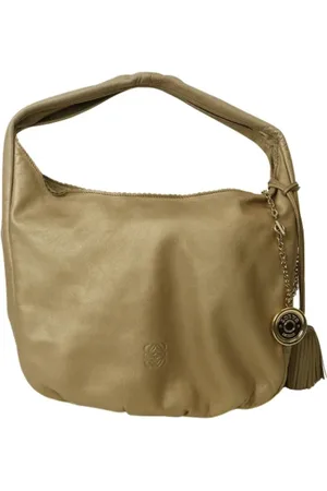 Loewe Pre-owned, Kobieta, Zielony, ONE SIZE, Pre-owned Skórzane torebki