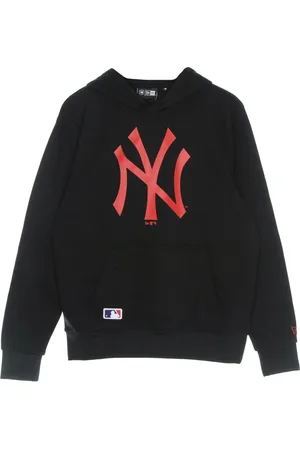New Era Bluzy, Mężczyzna, Czarny, S, MLB Sezonowa Bluza z Logo Drużyny
