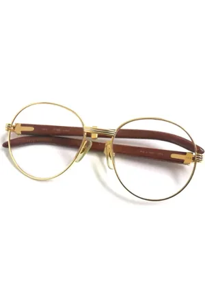 Cartier Pre-owned, Kobieta, Żółty, ONE SIZE, Pre-owned Plastic sunglasses