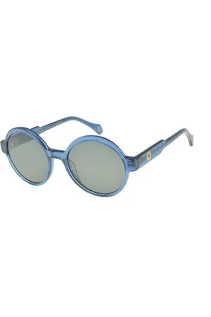 Inès de la Fressange Akcesoria, Kobieta, Niebieski, ONE SIZE, Acetat Solar Scarlett