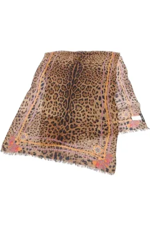 Dolce & Gabbana Pre-owned, Kobieta, brązowy, ONE SIZE, Pre-owned Silk scarves