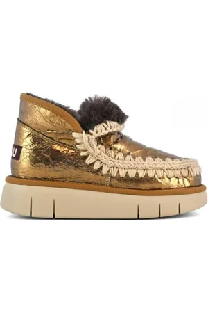 Mou Buty, Kobieta, brązowy, 40 EU, Ręcznie Robione Brązowe Sneakersy