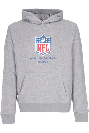 New Era Bluzy, Mężczyzna, Szary, S, NFL Script Team Hoodie Heather Grey