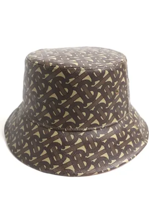 Burberry Pre-owned, Kobieta, brązowy, ONE SIZE, Pre-owned Fabric hats