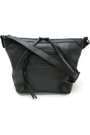 Balenciaga Pre-owned, Kobieta, Czarny, ONE SIZE, Pre-owned skórzane torby na ramię